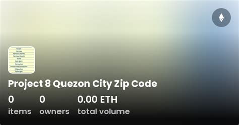 postal code project 8 quezon city|Project 8 ZIP Code .